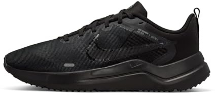 NIKE Downshifter 12, Zapatillas Mujer, Black Black Dk Smoke Grey Iron Grey, 41 EU