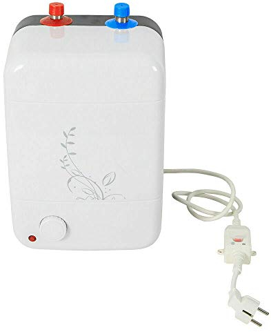 Calentador de agua caliente 8L 30-75 ℃ Calentador de agua eléctrico Calentador de agua instantáneo Calentador de agua instantáneo 1500W Calentador de agua eléctrico Cocina Calentador de agua