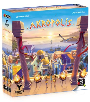 Akropolis - Gioco di strategia - Piazzamento tessere - 8+ Anni - 2-4 Giocatori - Edizione Italiana
