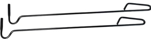 Lot de 2 tisonnier pour cheminée, barbecue, brasero, charbon de bois