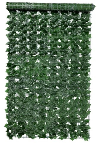 ibasenice Valla Artificial De Verdes Realistas Decoración De Jardín para Balcón Enrejado De Plantas Artificiales Que Simula Pared