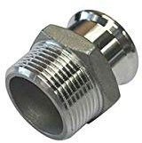 Raccordo pressare MASCHIO INOX AISI 316 press fitting 1/2 x 18 profilo press M