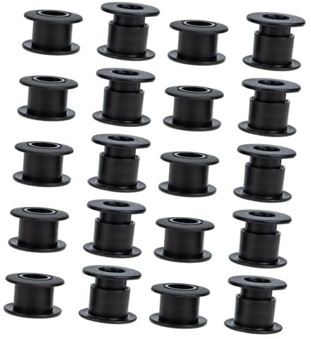 VICASKY 10Paare Teiliges Tischfußballlager Hochwertigem Kunststoff für Kicker Ersatzteile Einfache Installation Passform Leicht und Kompakt für Besseren Spielkomfort