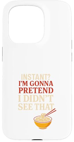 Ramen Bar Real Ramen Tonkotsu Bouillon Cadeau pour Amoureux Coque pour iPhone 15 Pro
