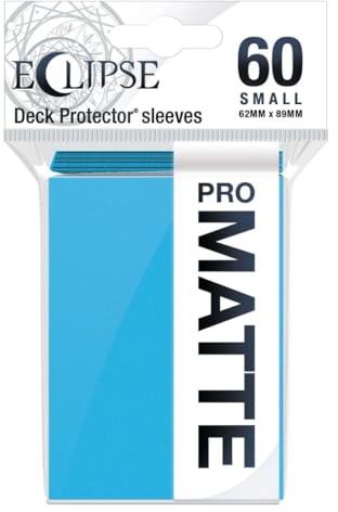 Ultra Pro UP - Eclipse Matte Small Sleeves: Sky Blue (60 Sleeves)