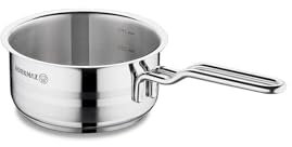 Korkmaz Astra2 Casserole en acier Argenté Diamètre 14 cm