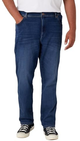 Wrangler Texas Slim, Jeans Uomo, Silkyway, 46W / 32L