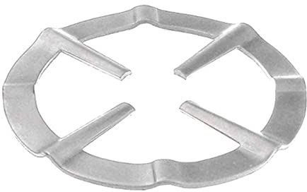 WE-STOCK Réducteur en métal de 13 cm pour cuisinières à gaz - Transformez votre cuisinière pour la moka parfaite !