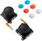 GuliKit Joystick Elettromagnetico TMR Anti-Drift per Switch/OLED/Lite – Ricambio Analogico per Joy-Con con Cappucci Grip per Pollici