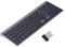 Bewinner Mini teclado inalámbrico delgado de 2.4 GHz de mano con panel táctil para PC, portátil, TV, Box, portátil, teclado de PC para viajes al aire libre