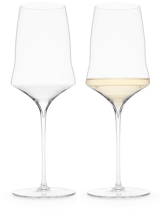 Josephinenhütte - JOSEPHINE No 1 - Copa de vino blanco - Hecho a mano - Juego de 2