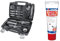 Amazon Basics - Werkzeug-Set für den Haushalt, Stahllegierung, 32 Teile, Schwarz/Grau & Baufan 4016215101421 Bohrloch- und Rissfüller Spachtelmasse, weiß