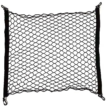 TNSRAY Filet de Rangement de Coffre de Voiture Extensible Jusqu'à 70 * 70 cm Filet de Rangement pour Bagages Filet de Rangement Universel pour Voiture