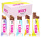 NICKS Favori Assortiment Barres Chocolat Keto Sans Sucre Ajouté, Sans Gluten, Sans Huile de Palme, Faible teneur en glucides et en calorie, Low carb (12 Barres Céto)