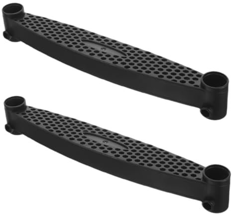 UPKOCH 2pezzi Cuscinetti in Plastica Robusta per Scale Castello Design Antiscivolo per Sicurezza Facile Installazione Adatti Vari Modelli di Scale e Letti Soppalco