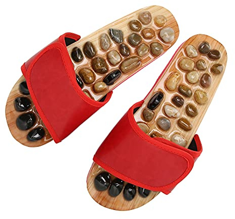 Nikou Acuprure Slippers Foot Massager Shoes, Str Relief Relaxation Reflexology Tool, Size 35-36, Therapy Slippers for Acupoint Stimulation, Comfortable Foot Massage Slippers