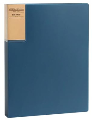 Dossier D'affichage De Poche 60/80/100 Avec Pochettes Protection Organisateur Présentation Dossiers Projets Documents Pour Bureau Dossier Documents Professionnel
