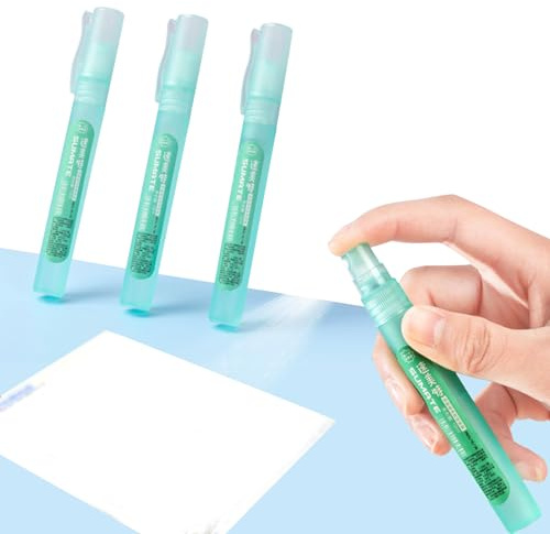 Líquido de protección de la privacidad: líquido corrector portátil, diseño antideslizante, fórmula no tóxica de secado rápido | Cubierta de frotis de paquete para cubrir errores de escritura