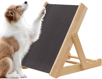 Planche à gratter pour animaux de compagnie – Lime à griffes pour chiens avec 3 réglages de hauteur, planche à gratter pour chiots | pour le soulagement de l'ennui, protection des meubles, entraînemen