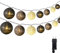 DeepDream Cotton Ball Lichterkette, 5m 20 LED Kugeln Lichterkette Innen Lichterkette Baumwollkugeln Lichterkette mit Stecker für Kinderzimmer, Schlafzimmer, Hochzeit, Party, Festival (Grau)…