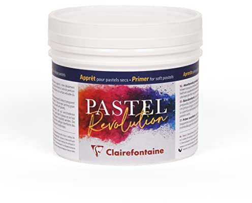 Clairefontaine 975289C - Apprêt Absorbant Gesso Pastel Révolution pot 250ml