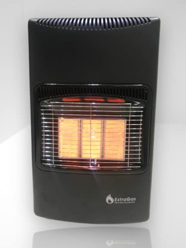 EXTRAGAS LPG CABINET HEATER | 4.2kW MAX HEAT OUTPUT | COMPLETE WITH BUTANE GAS HOSE AND REGULATOR