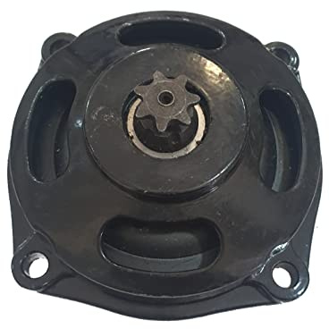 Carcassa Campana di Frizione per Moto, pignone a 7 Denti, Copertura di Frizione, pignoni di Catena, Accessorio per MiniMoto 25H 47cc 49cc Nero