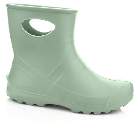 LEMIGO Unisex Mycket Lätta Trädgårdsregnstövlar av EVA Gummistövlar 36-47 EU (Mint, Europeiska skostorlekar, Vuxen, Numeriskt, Medel, 38)