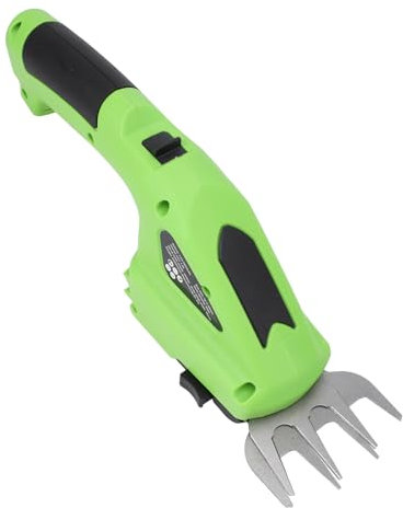 Cisaille à Gazon et Taille-haie sans Fil 2 en 1, Coupe-arbustes électrique Rechargeable, Coupe-Herbe à Main, Kit de Taille-haie à Piles pour Jardin, Cour et Pelouse