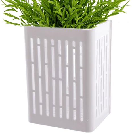 Fish Tank Plant Holder - Aquarium Plant Holder for Fish Tanks | Aquarium Plant Holder | Water Plant Net Pots | Wall Mounted Clip Space Saving Cup Pots for Water Feeding Garden Decoration