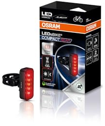 OSRAM LEDsBIKE COMPACT REAR, luce freno intelligente, ricaricabile, due modalità di illuminazione, omologata StVZO