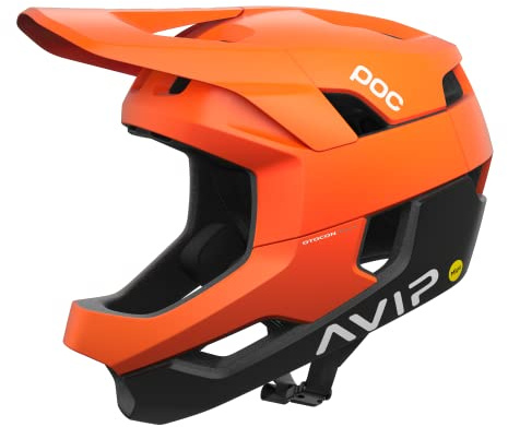 POC Otocon Race MIPS Fullface Helmet - Exceptionally Lightweight and Well-Ventilated Full-face Protection with Integrated tech for Extra Safety