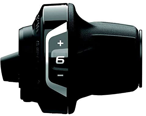 Shimano Tourney SL-RV400 6 velocidades Volante a la Derecha Interruptor de manija giratoria Black 6 velocidades
