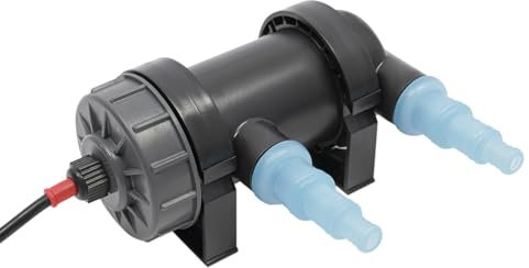 AUYART Aquarium-Reiniger- Entkeimung Algizid,Algenvernichter Fish Tank,Submersible Waterproof Aquarienreiniger für Reinigung von Aquarien, Aquarien und Teichen (5W)