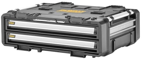 DEWALT ToughSYSTEM 2.0 DXL Cajon Rückenmodul für Profis – strukturierte und robuste Aufbewahrung