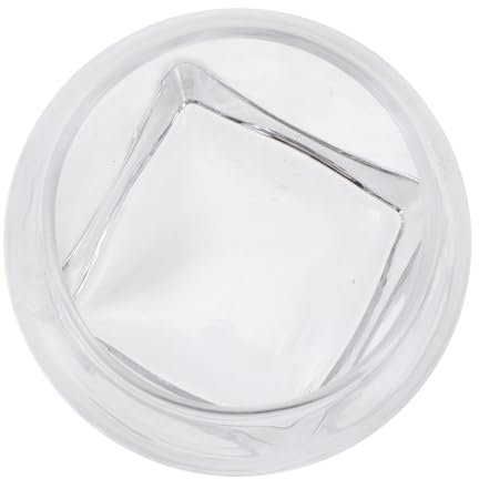 IMIKEYA Bicchiere Di Budino Di Vetro Bicchieri Di Degustazione Ciotole Di Preparazione Tazze Da Dessert Bicchieri Di Vino Brocche Tazza Di Succo Creativo Bar Espresso Gluggle Lavandino D'acqua