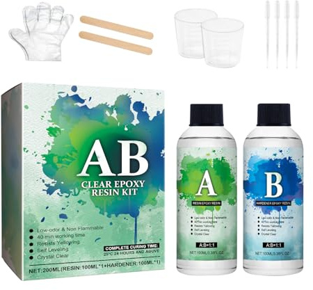 Mppchhn Pegamento Epóxico - Suministros De Adhesivo De Secado Rápido Y Alta Resistencia,Adhesivo Epóxico de Resina para Múltiples Propósitos | Uso en Hogar, Dormitorio, Hotel, Apartamento, Empresas y