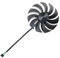 GAA8S2U Ventilador de refrigeración para tarjeta gráfica para Zotac RTX3070 LHR 8GB AMP Holo reparación parte (ventilador derecho/conector negro)