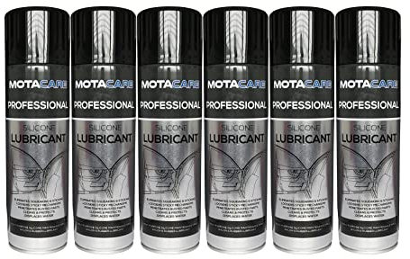 Motacare Professional Multipurpose Silicone Lubricant Spray 500ml x6