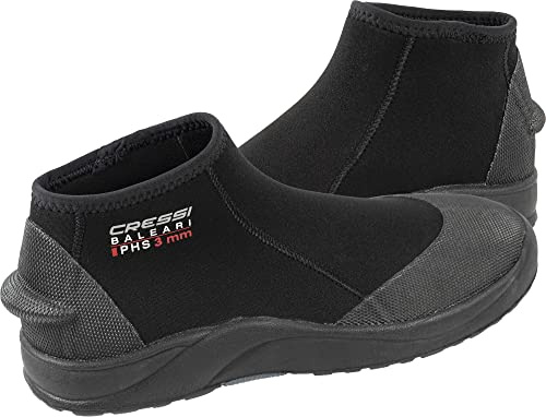 CRESSI Baleari MD PHS, Black/Black, 9