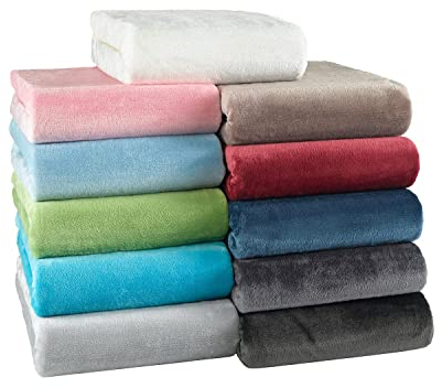 BaSaTex Cashmere Touch Plüsch Premium Spannbettlaken - SUPER Soft Flauschiges Winter Spannbetttuch Nicky Teddy - wärmendes Bettlaken | 180x200-200x200 cm | Farbe: Petrol