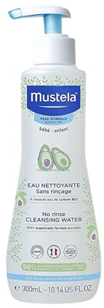 Mustela No Rinse Cleansing Water with Organic Avocado 300ml