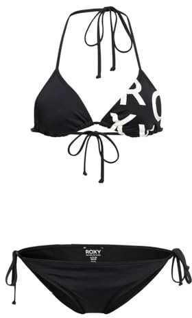 Roxy Beach Classics Tie Side - Conjunto de bikini triangular para Mujer