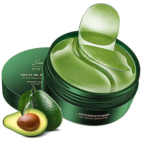 Patch Occhi, Maschera Viso per Contorno Occhi al Collagene per Anti-rughe ed anti-età, Ridurre Borse,Occhiaie e Puffiness, 60 Pezzi