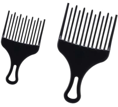 CALLARON 2 Pezzi Pettine Per Lo Styling Pettine Largo Per A Denti Larghi Per Mèches A Denti Larghi Pettini Per Uomo Per Per Mèches