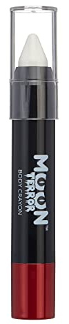 Halloween Face Paint Stick Body Crayon by Moon Terror | Wicked White | SFX Make up | Special Effects Make up | 3.2g