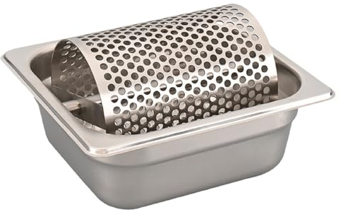 Bafnsiji Rullo di Burro in Acciaio Inossidabile, Ruota di spalmatore del Burro in Acciaio Inossidabile, Ruota di spalmatore del Burro per Pane, Distributore di Burro in Acciaio Inossidabile