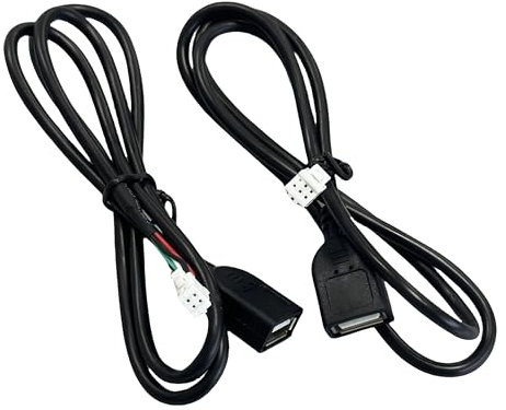 Epronic 4 & 6 Pin USB Cable Adapter for Android Car Stereo - External USB Extension Cable for Sticks & Mobile Phones