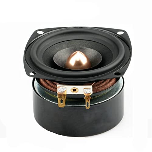 YELEMEABHB 1 unids 3 Pulgadas Altavoces de Rango Completo 4OHM 8OHM 15W Treble MEDITABLE Fever DE Alta FIDELIDAD Música for el orador de Cine en casa Bricolaje Altavoz de estantería(80 O)