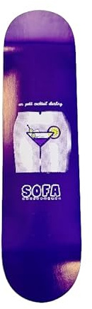 Sofa Skateboards - Cocktail Deck 8.25 - Lila